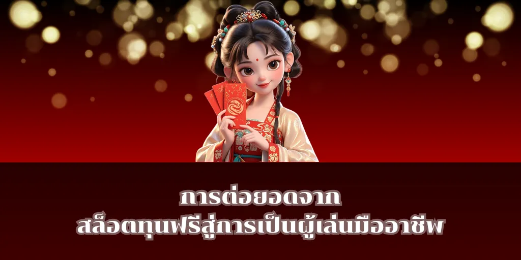 การต่อยอดจากสล็อตทุนฟรีสู่การเป็นผู้เล่นมืออาชีพ